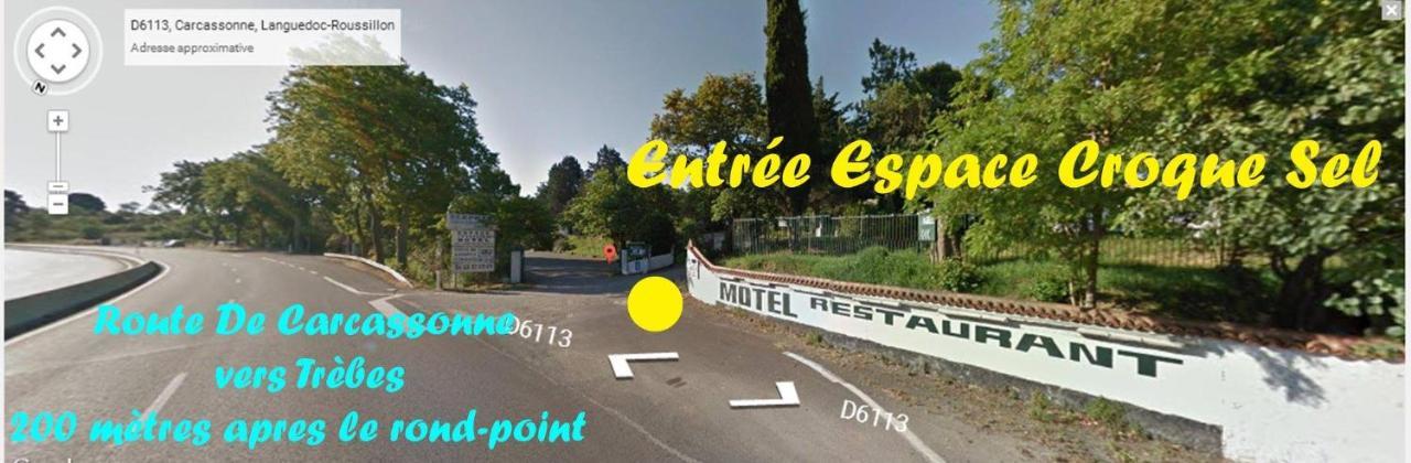 Motel La Croque Sel Каркассонн Екстер'єр фото